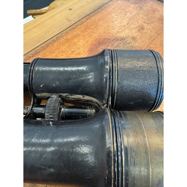 Early 20th Century Leather and Metal Field Goggles For Sale - Image 11 of 12