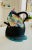 Post Modern Memphis Style Signed Studio Pottery Tea Pot For Sale - Image 11 of 11
