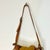 American 1980s Vintage Southwestern Americana Tooled Leather Trompe I’Oeil Saddle Shoulder Handbag. For Sale - Image 3 of 16