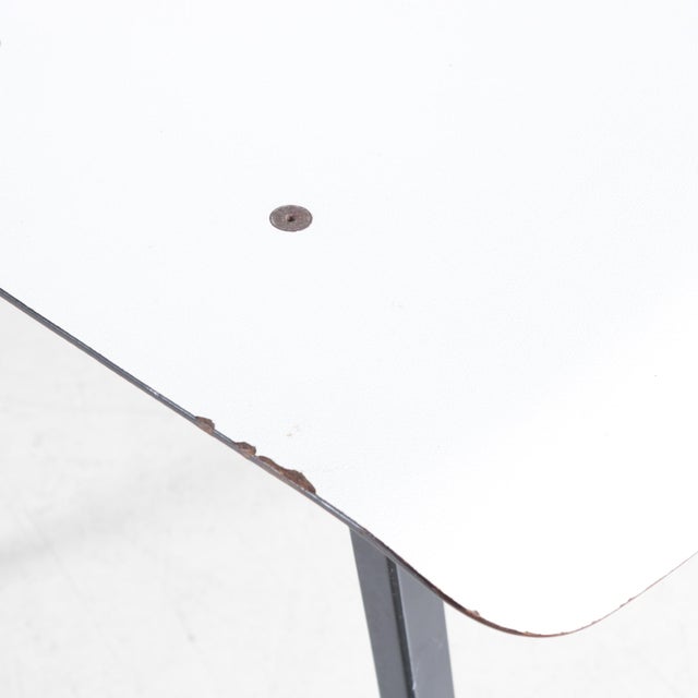Metal Result Chairs by Friso Kramer for Ahrend-De Cirkel, 1950s, Set of 6 For Sale - Image 7 of 11