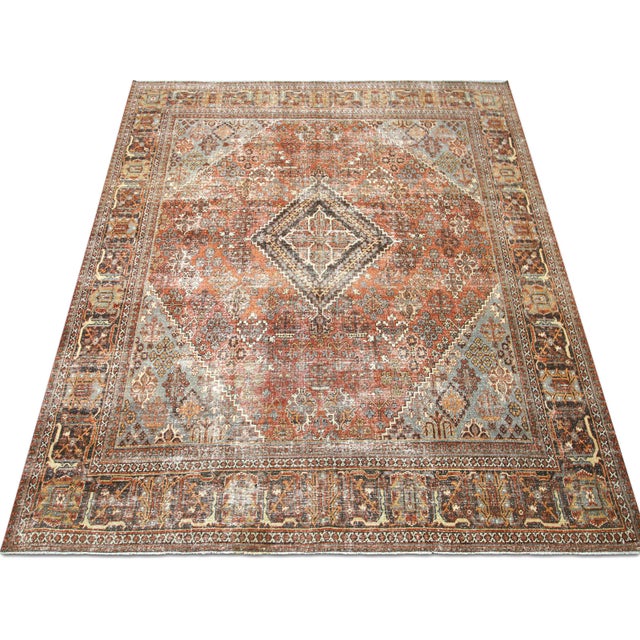 1920s Persian Joshagan Rug For Sale In Los Angeles - Image 6 of 6