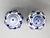 Mid-Century Modern Vintage Blue & White Delft-Style Ceramic Salt & Pepper Shakers – Dutch Country / Traditional For Sale - Image 3 of 8