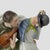 Herend 1966 Herend Hungary Hand-Painted Porcelain Dancing Musicians Figurine No. 5512 For Sale - Image 4 of 9