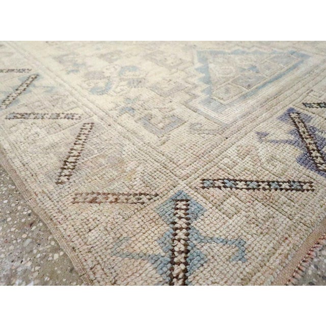 Galerie Shabab Collection Mid-20th Century Handmade Turkish Anatolian Throw Rug For Sale - Image 9 of 10