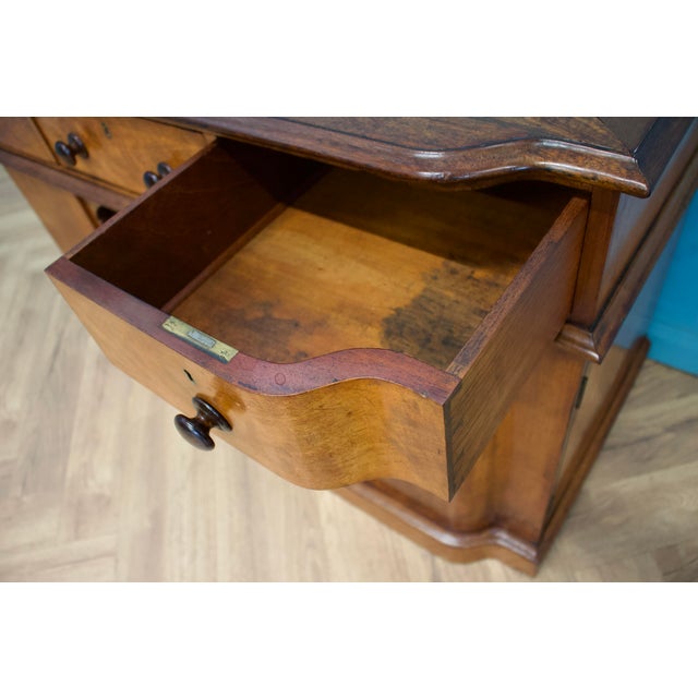 Antique Victorian British Desk, 1880s For Sale - Image 10 of 12