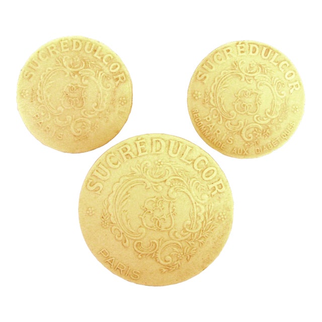 Vintage French Celluloid Boxes, Set of 3 For Sale