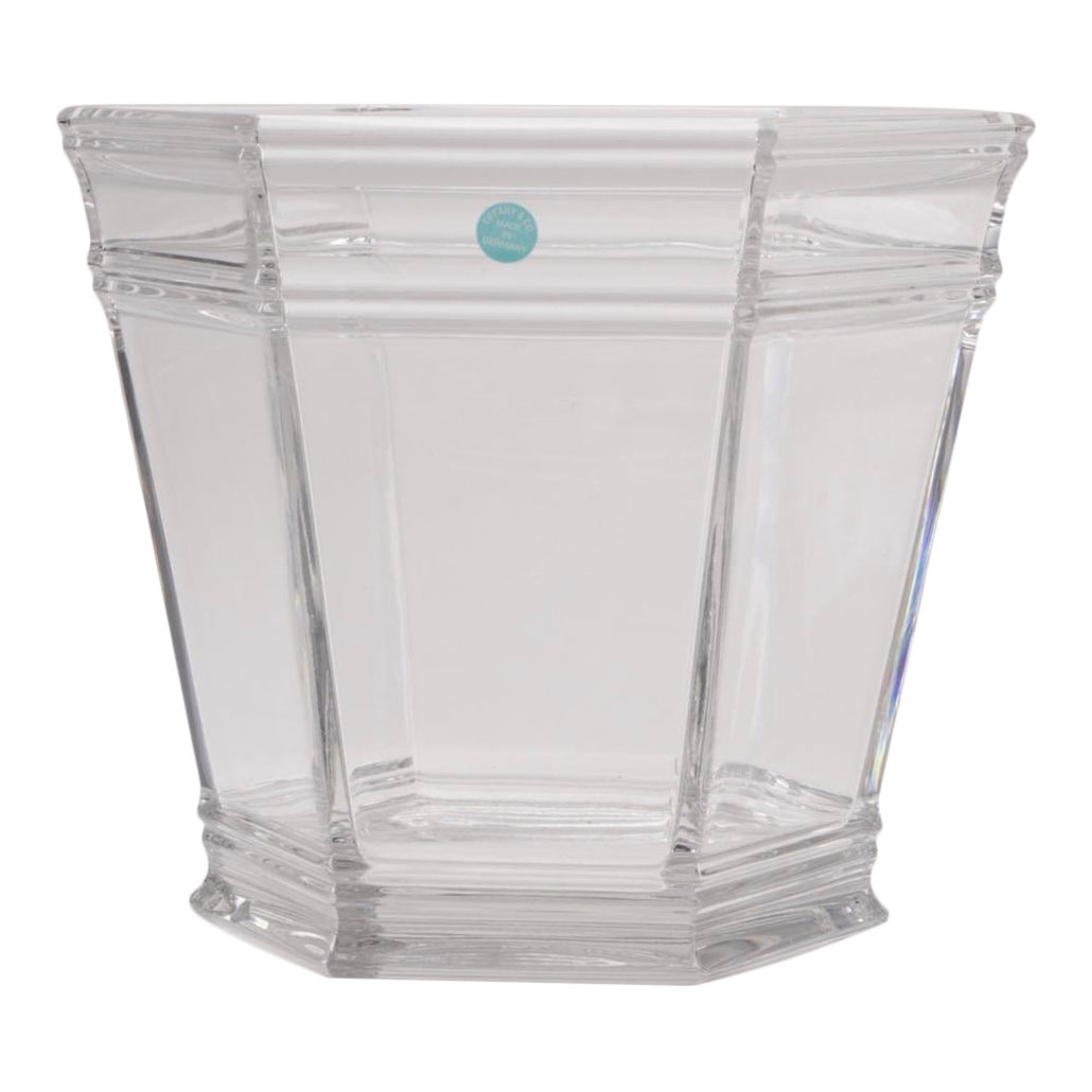 1990s Tiffany & Co. Crystal Ice Bucket/Champagne Cooler Chairish