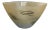 1980s Art Deco Oblong Painted Glass Bowl For Sale