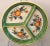 Green Vintage Japanese Hand Painted Divided Dish For Sale - Image 8 of 8