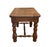 Vintage French Farmhouse Rush & Oak Stool / Footstool / Ottoman For Sale In Dallas - Image 6 of 7