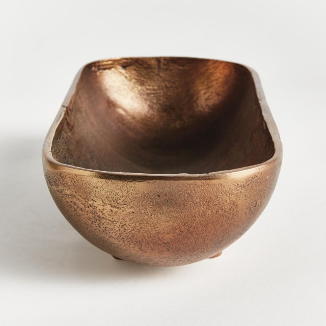 Kenneth Ludwig Chicago Brandon Narrow Decorative Bowl Small For Sale - Image 4 of 6