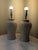 Farmhouse Vintage Basket Weave Ginger Jar Table Lamps For Sale - Image 3 of 7