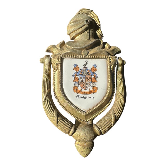 Door Knocker - Montgomery Plate For Sale