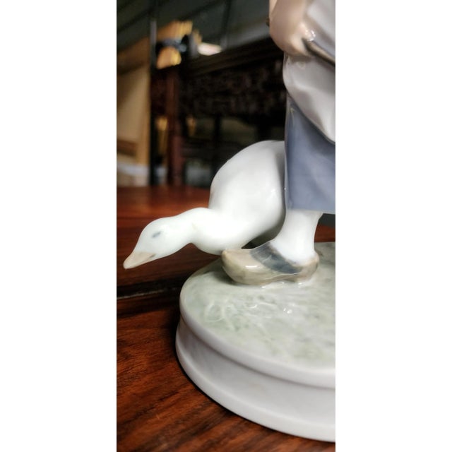 Royal Copenhagen Danish Hand-Painted Fine Porcelain Figurine For Sale - Image 10 of 13