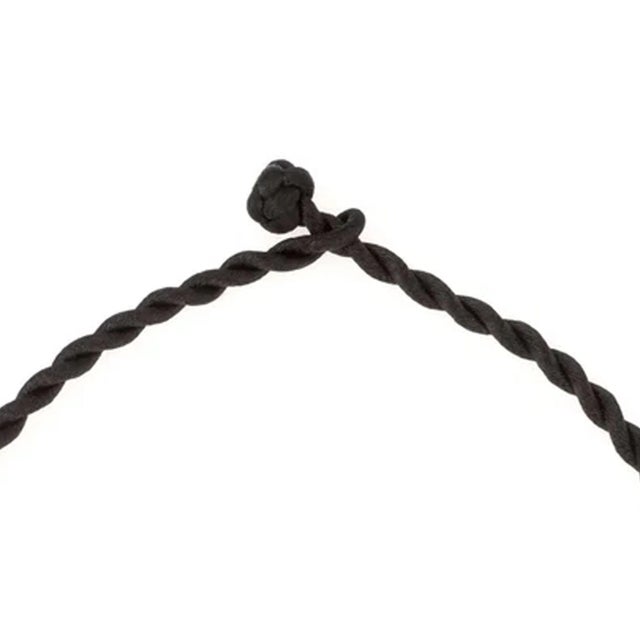Contemporary Tahitian Pearl Pendant Cord Necklace With Gem-Set Textured Flutes in Black Rhodium 18ct Gold For Sale - Image 3 of 6