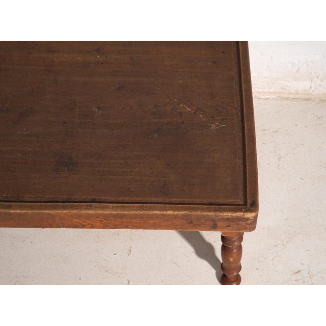 Brown Vintage Japanese Folding Low Table in Wood, Japan, 1920 For Sale - Image 8 of 13