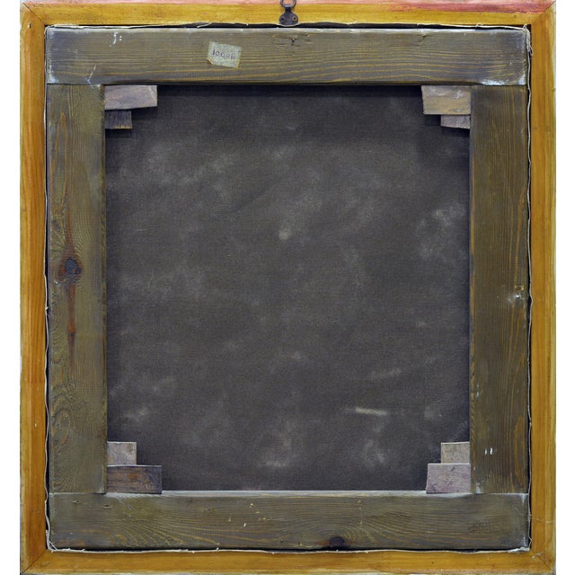 2000 - 2009 Grotesque, 2000s, Oil on Canvas & Gold Leaf, Framed For Sale - Image 5 of 7
