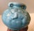 Danish Light Blue Ceramic Cherub Vase by Michael Andersen, 1940s For Sale - Image 3 of 6