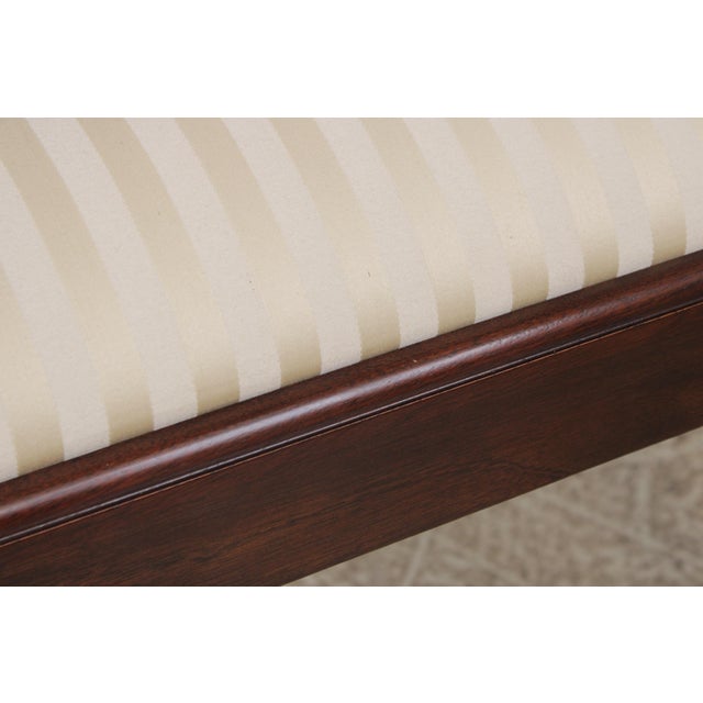 Set of 10 Henkel Harris Clawfoot Mahogany Dining Chairs For Sale - Image 16 of 18