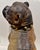 Ceramic Large 19th Century English Cold-Painted Terracotta Bulldog Figure With Glass Eyes For Sale - Image 7 of 17