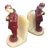 1930s Art Deco j.b. Hirsch Chinese Man Eating Bookends For Sale