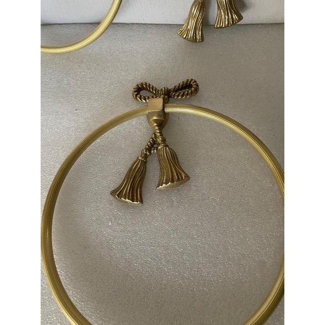 Knot Bathroom Set, 1950s, Set of 3 For Sale - Image 4 of 7