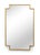 Metal Wildwood Fiona Iron Mirror - Gold For Sale - Image 7 of 7