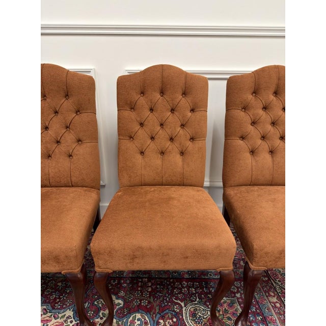 English Chesterfield President Chairs, Set of 6 For Sale - Image 14 of 18