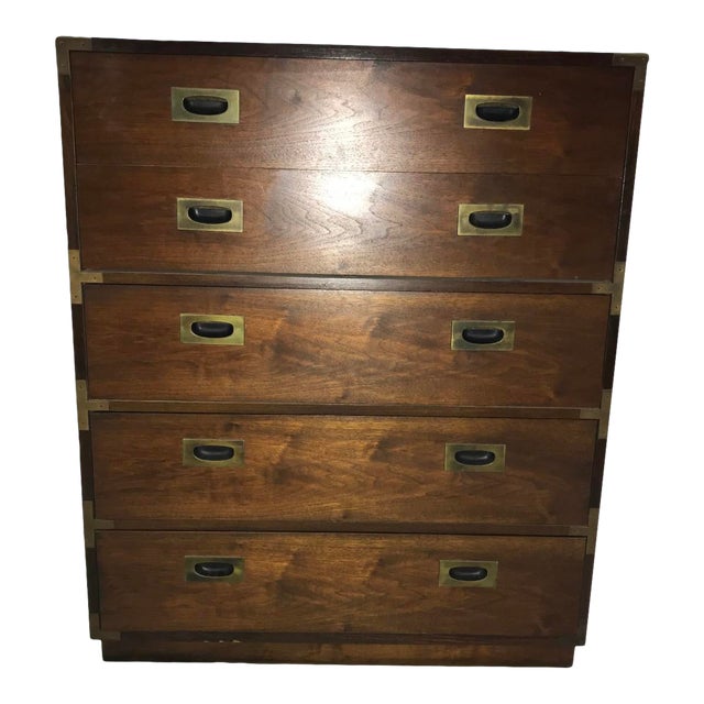 Vintage Campaign Stanley Dresser Chairish