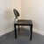 Ebony Late 20th Century Post Modern Ebonized Wood & Chrome Dining Chairs (Set of 4) For Sale - Image 8 of 14