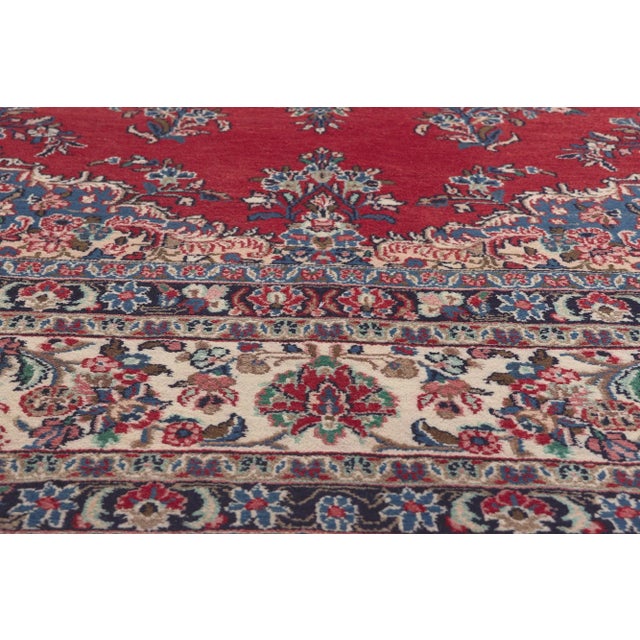 Late 20th Century Late 20th Century Vintage Persian Hamadan Rug - 09'02 x 12'02 For Sale - Image 5 of 9