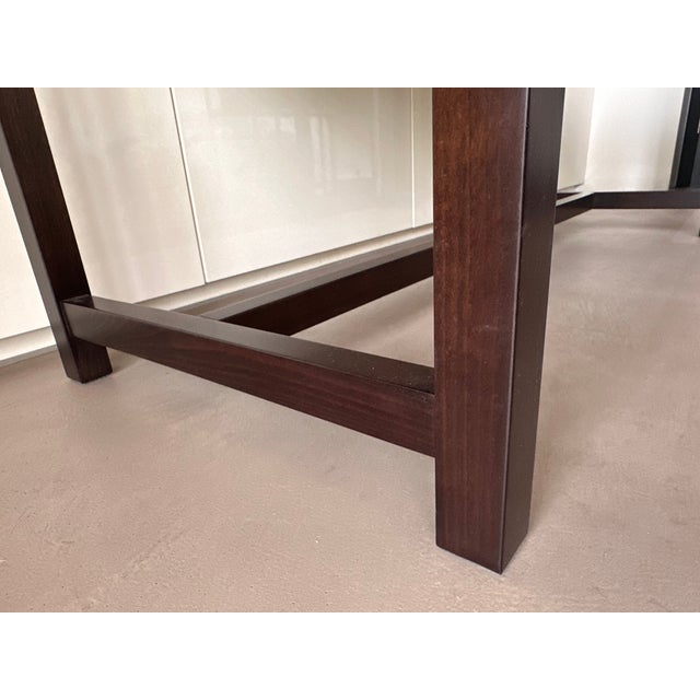 Ernest Desk in Taupe Leather by Romeo Sozzi for Promemoria, 2000s For Sale - Image 11 of 14
