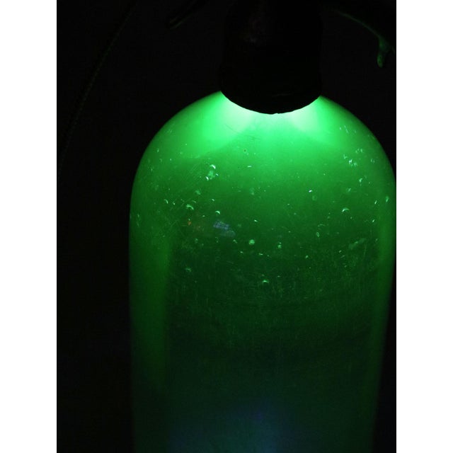 Vintage Uranium Glass Syphon Table Lamp from Welker, 1938 For Sale - Image 17 of 18