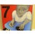 "Lucky number 7" Original Artwork done by my father, an artist. Man on the street, rolling a pair of dice depicting street...