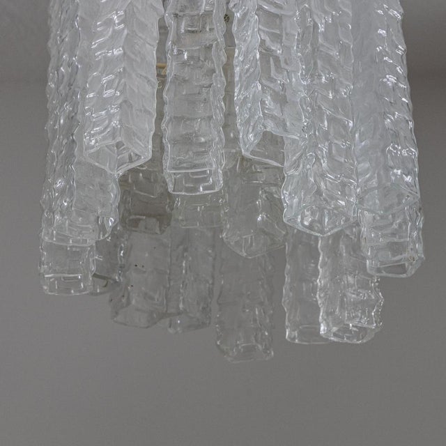 Murano Glass Chandelier, 1950s For Sale - Image 3 of 13