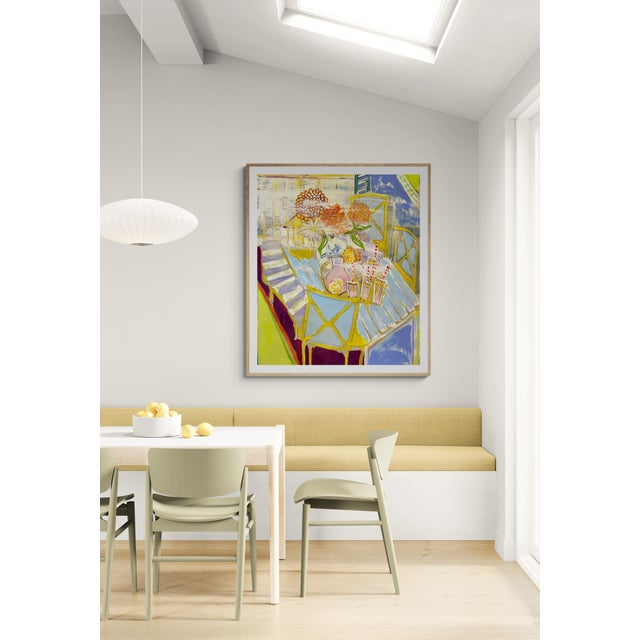 Large Painting "Lemonade Summers" Original by Shann Spishak For Sale In Seattle - Image 6 of 11