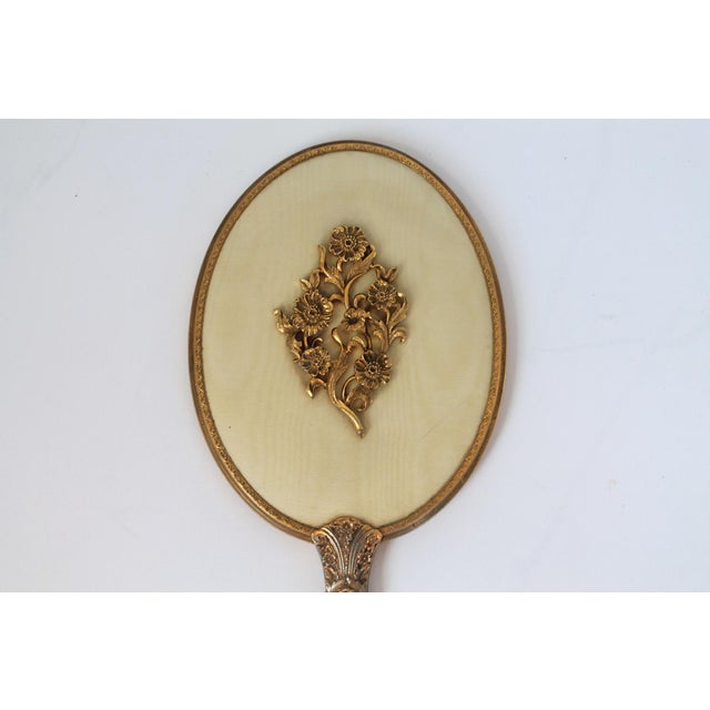 Vintage Brass Vanity Set For Sale - Image 10 of 18