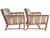 Late 20th Century McGuire San Francisco Rattan Lounge Chairs, a Pair For Sale - Image 5 of 12
