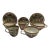 Antique Rose Medallion Porcelain China - Set of 8 Pieces For Sale