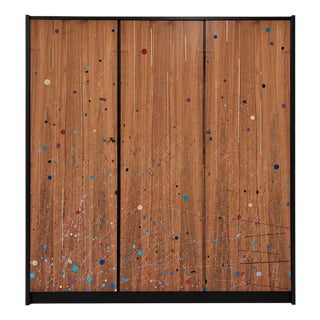 Mid-Century Walnut Wardrobe, 1960s For Sale
