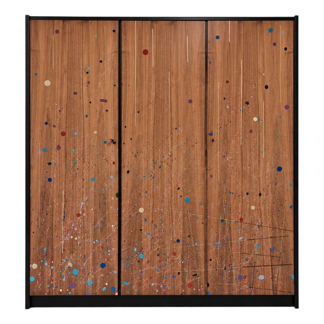 Mid-Century Walnut Wardrobe, 1960s For Sale