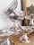 1950s Set of 6 Vintage Silverplate Ice Cream Dishes From the Greenbrier Hotel For Sale - Image 5 of 9
