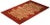 Red Vintage Traditional Hand Knotted Wool Area Rug, Red - 6'1" X 9'4" For Sale - Image 8 of 9