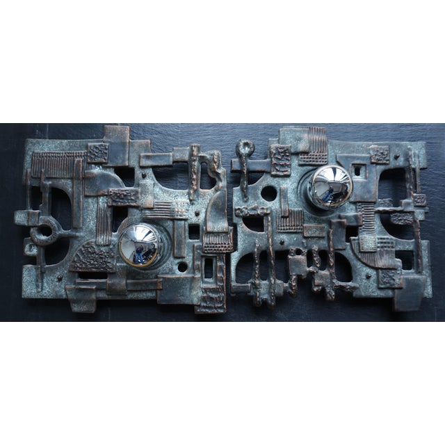 Brutalist Wall Lamp from Brakelmann & Becker, 1970s For Sale - Image 14 of 15