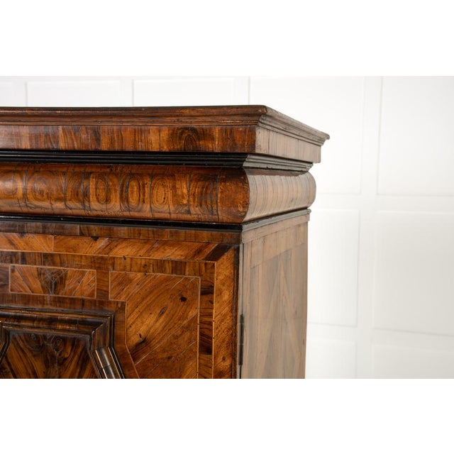 17th Century French Walnut Cabinet For Sale - Image 4 of 11