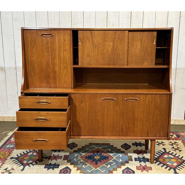 English Teak Bar Buffet, 1970s For Sale - Image 10 of 16