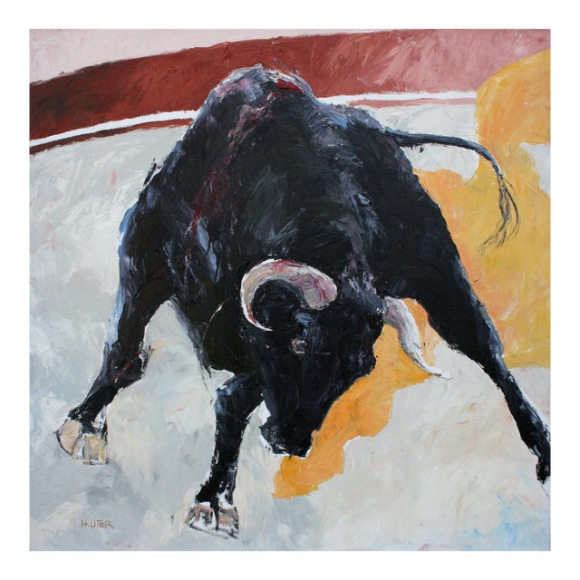 Helen Uter, Bailando, 2002, Oil on Linen For Sale