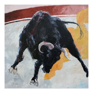 Helen Uter, Bailando, 2002, Oil on Linen