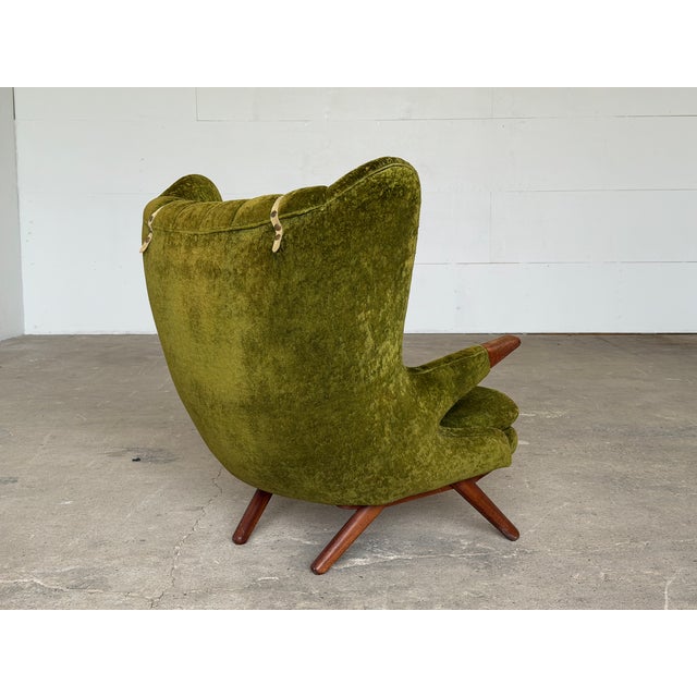 1950s Mid-Century Modern Model 91 Bear Lounge Chair in Teak by Svend Skipper, 1950s For Sale - Image 5 of 16