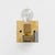 Metal Mid-Century Modern Murano Glass Gold Leaf Sconces, 2000, Set of 2 For Sale - Image 7 of 8